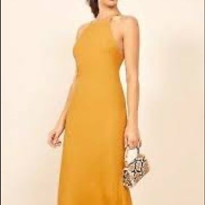 Reformation ROMAN MIDI DRESS